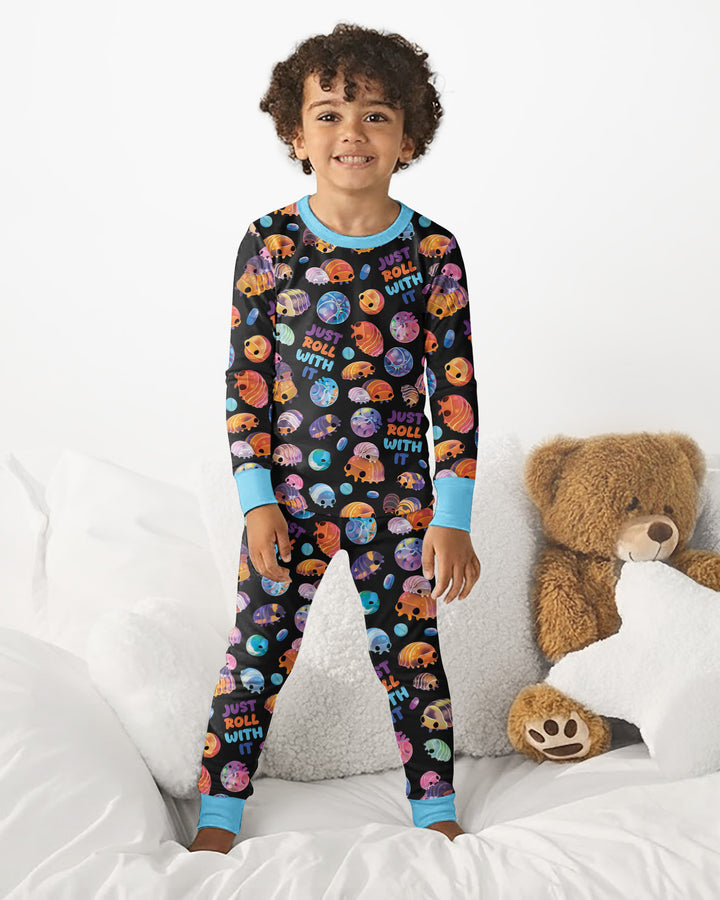 Just Roll With It Bamboo Two Piece Long Sleeve Pajama Set