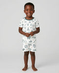 Lake Vibe Bamboo Two Piece Short Sleeve Shorts Pajama Set