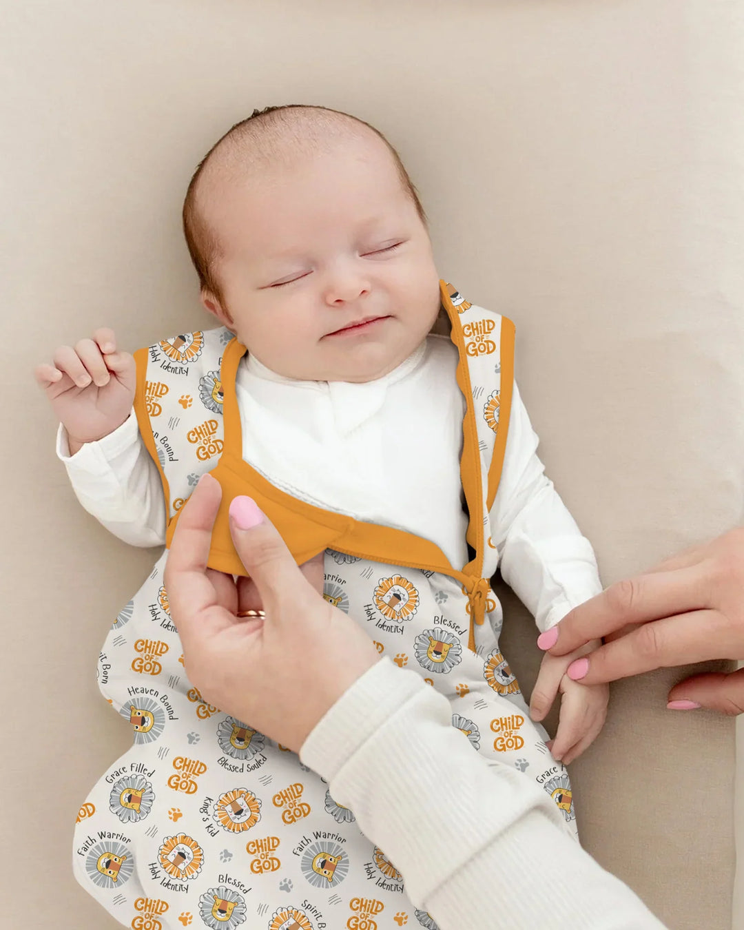 A Child Of God Boy Bamboo Sleep Bag