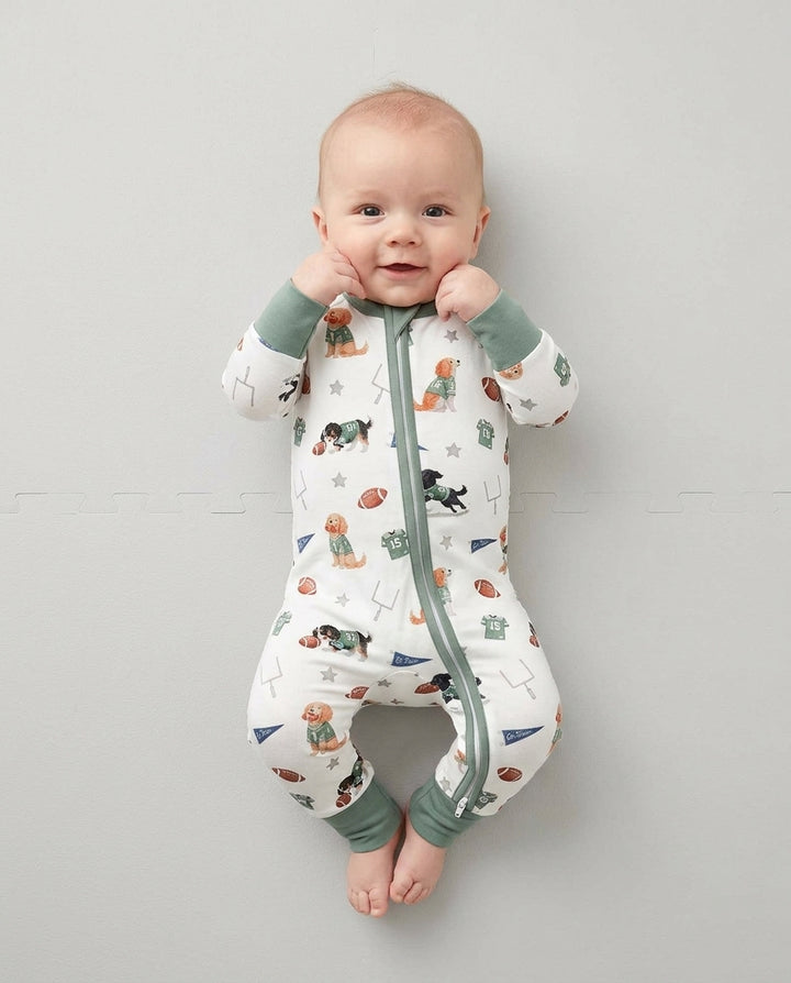 Football Pup Squad Family Matching Bamboo Convertible Zippy