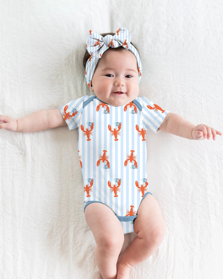Custom Name Crawfish Beer Season Bamboo Bodysuit