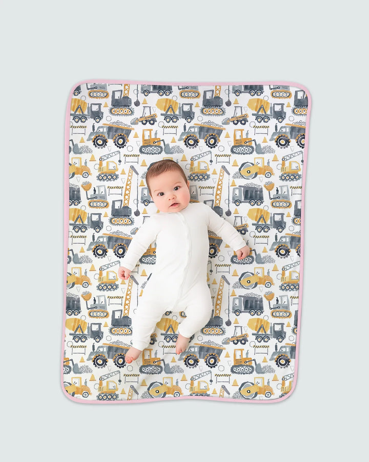 Construction Crew Bamboo Blanket