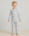 Whimsical Nutcracker Bamboo Two Piece Long Sleeve Pajama Set