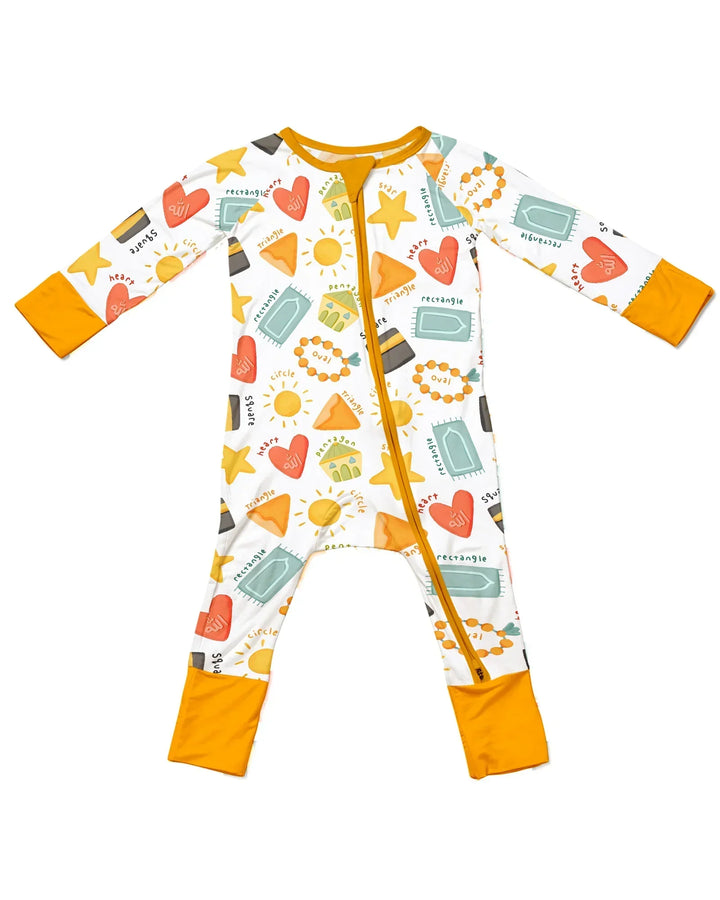 Islamic Shapes Bamboo Convertible Zippy