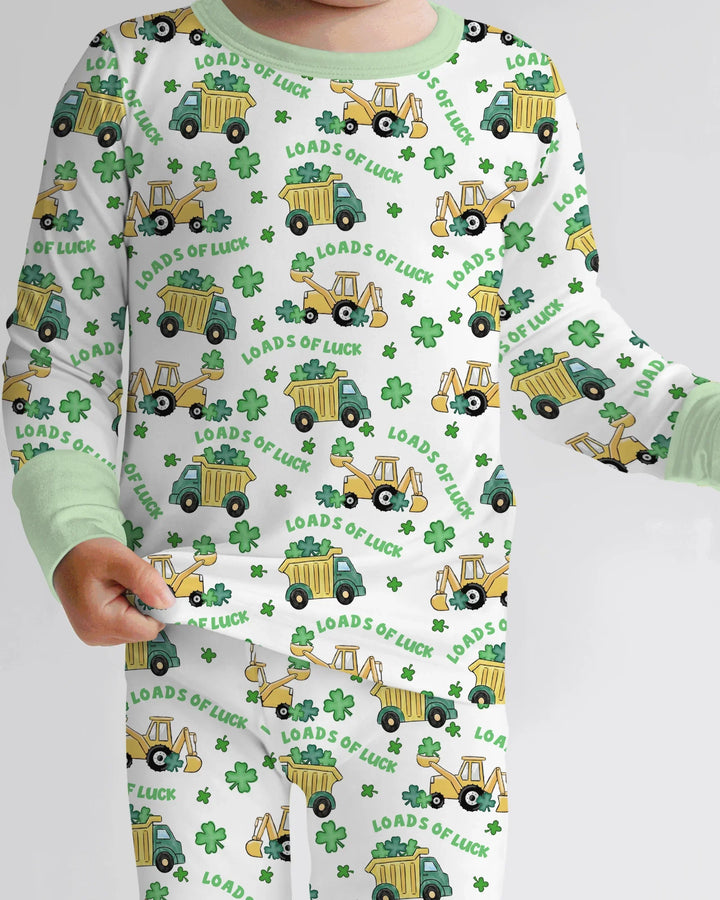Loads Of Luck Bamboo Two Piece Long Sleeve Pajama Set