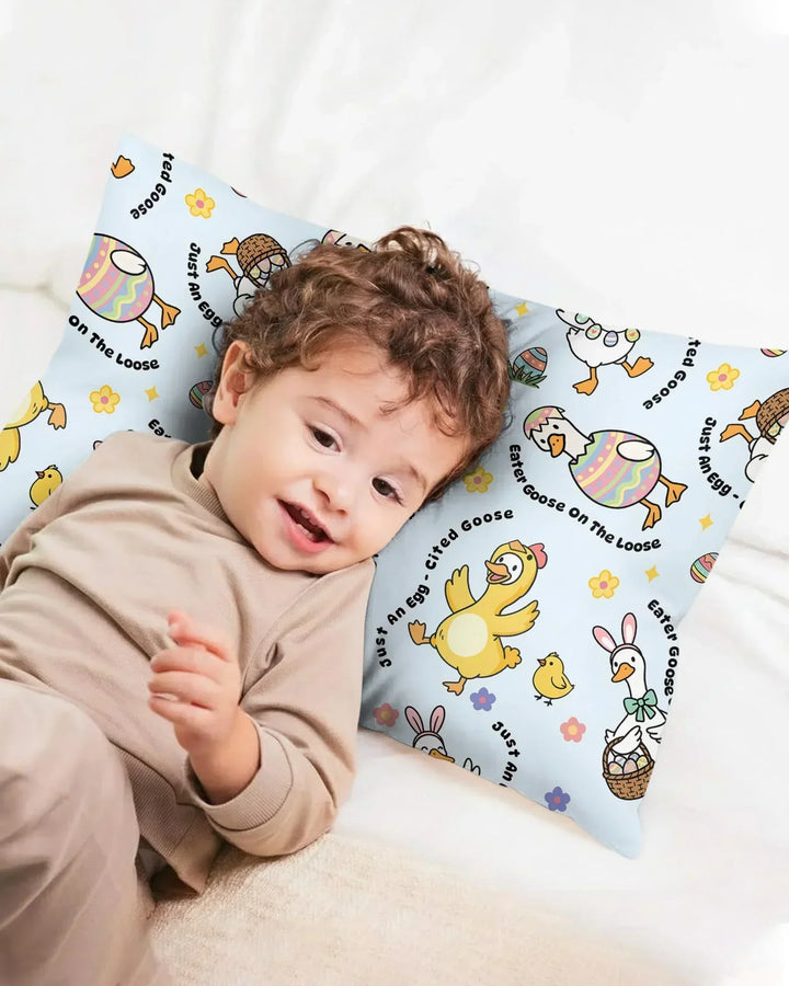 Easter Goose Family Matching Bamboo Pillow Case