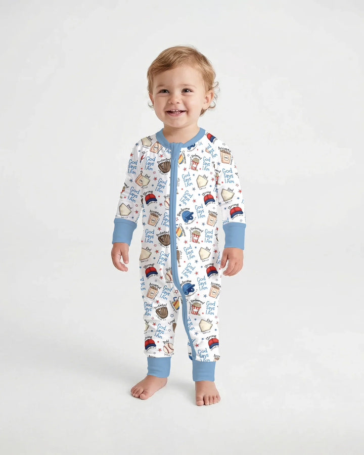 Christian Baseball Bamboo Convertible Zippy