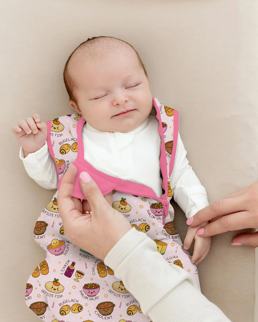 Shabbat Shalom Bamboo Sleep Bag