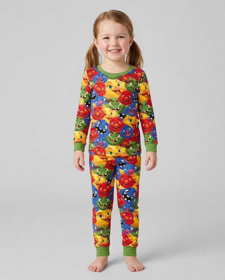 Let Have Some Fun Bamboo Two Piece Long Sleeve Pajama Set