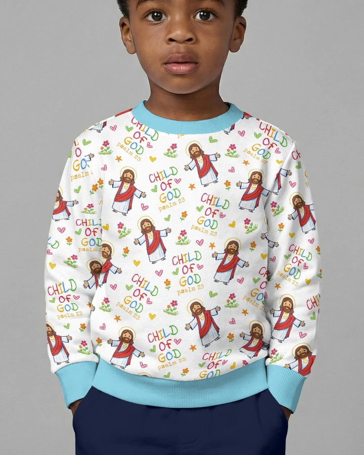 Jesus Loves Me Bamboo Crewneck Sweatshirt