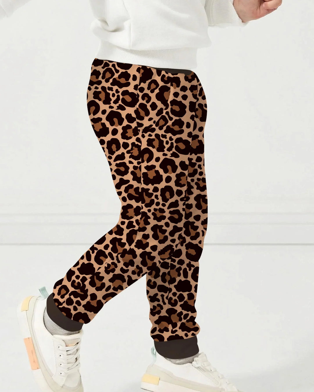 School Sweetheart Leopard Bamboo Jogger