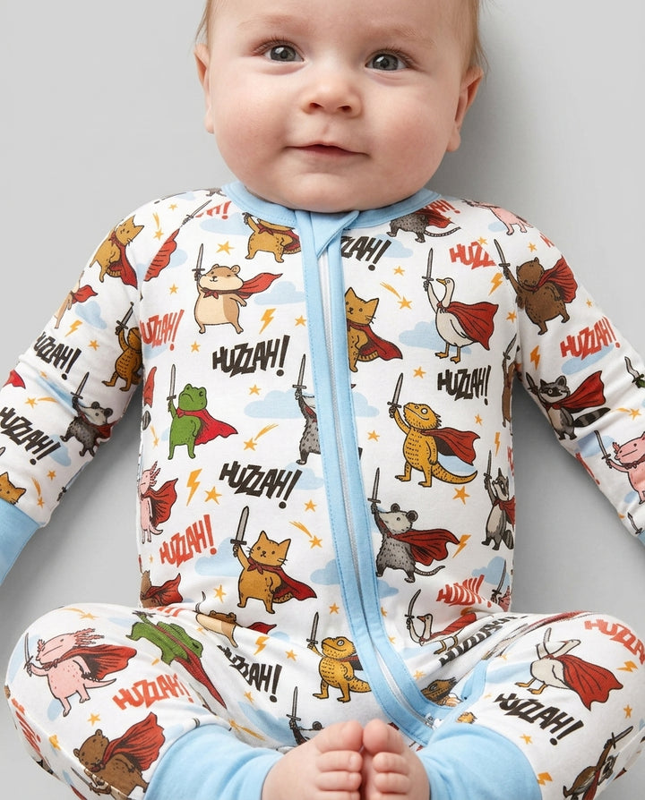Huzzah! Huzzah! Bamboo Convertible Zippy