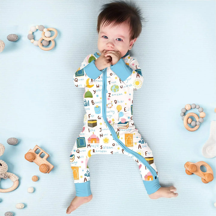Islamic Alphabet Bamboo Convertible Zippy