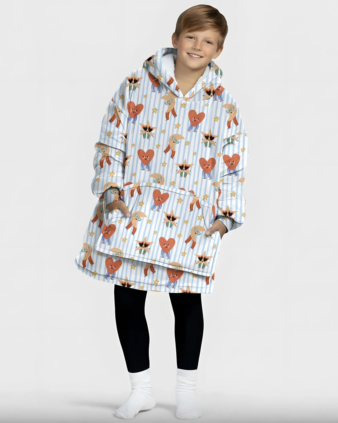 Dance More Dances Wearable Bamboo Blanket Hoodie