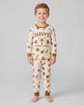 Daddy's Future Football Buddy Bamboo Two Piece Long Sleeve Pajama Set