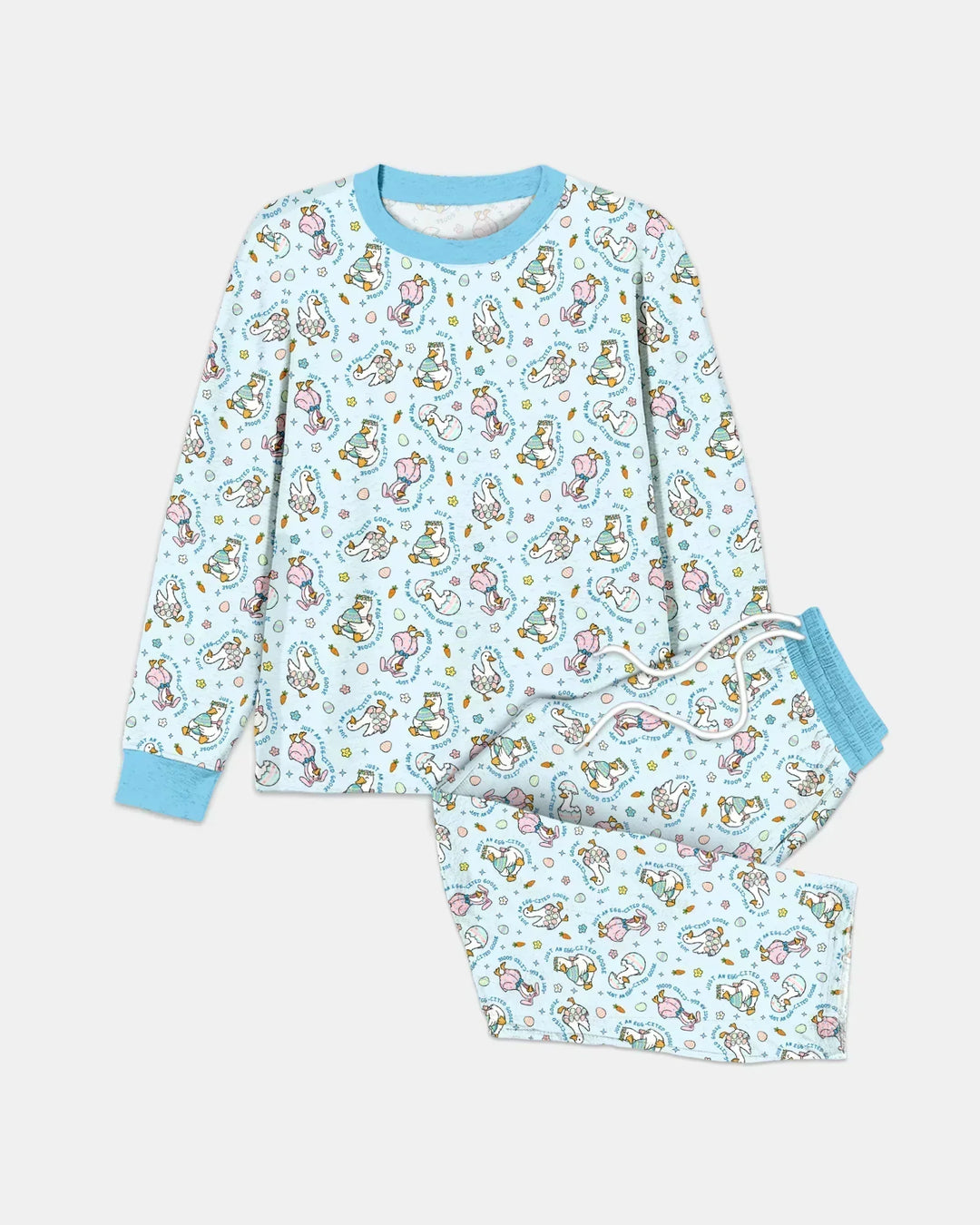 Easter Silly Goose Bamboo Men's Pajama Set
