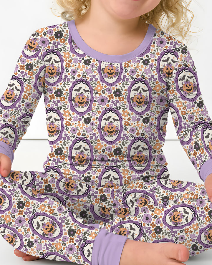 Template Bamboo Two Piece Long Sleeve Pyjamas Set