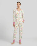 Hebrew Harmony Family Matching Bamboo Women Pajama Set
