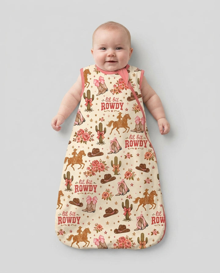 Coquette Cowgirl Lil Bit Rowdy Bamboo Sleep Bag