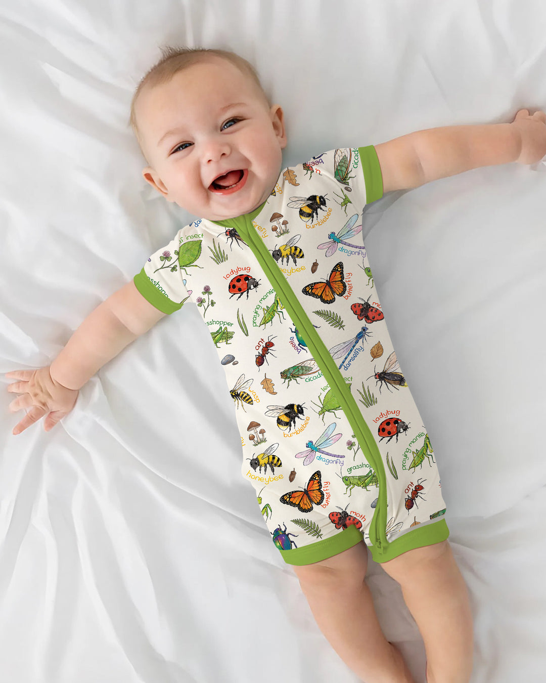 Bug Learning Bamboo Shorty Zippy