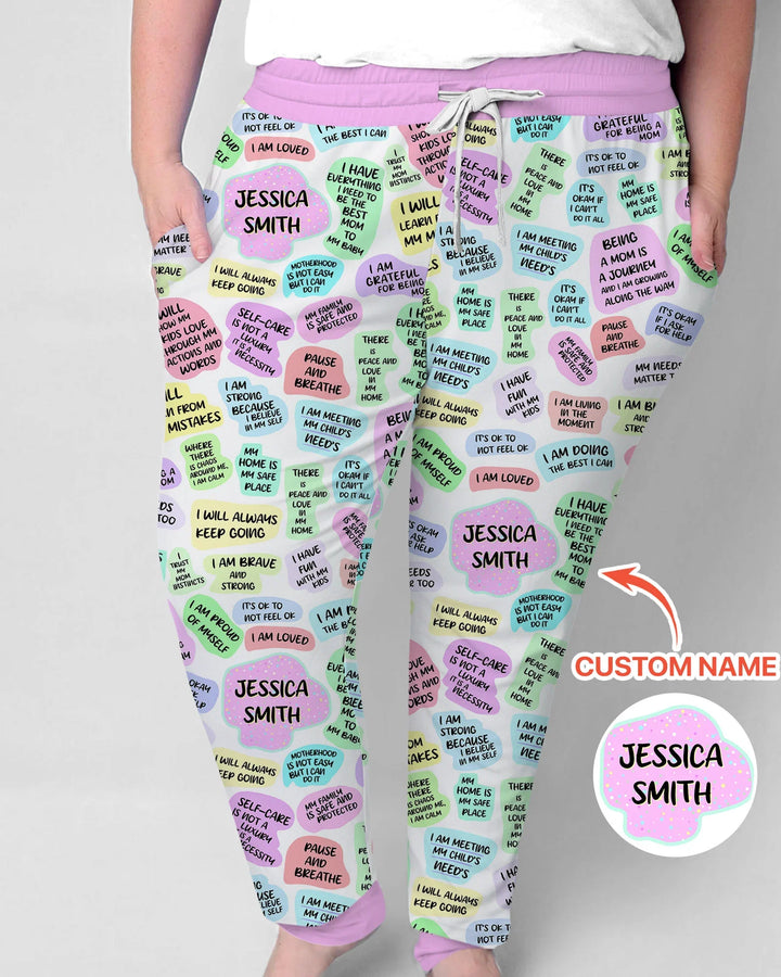 Mom & Baby Daily Affirmation Bamboo Women Pajama Set