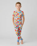 Sweet New Year Bamboo Two Piece Short Sleeve Pajama Set
