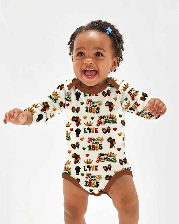 Juneteenth Free-ish Since 1865 Bamboo Bodysuit
