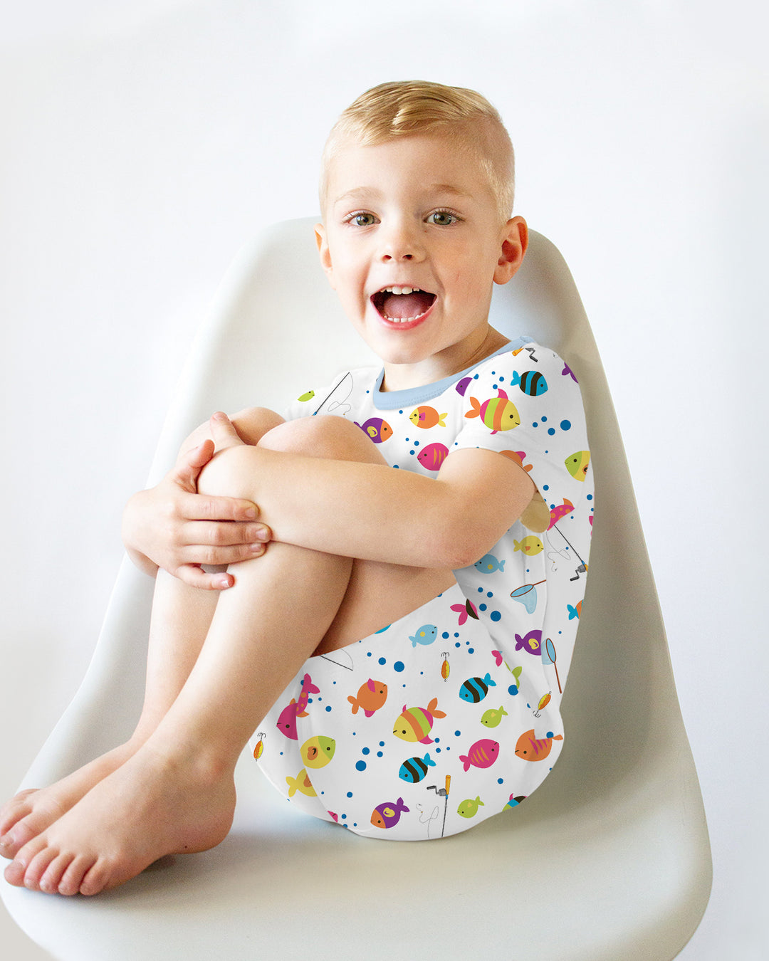 Template Bamboo Two Piece Short Sleeve Shorts Pyjamas Set