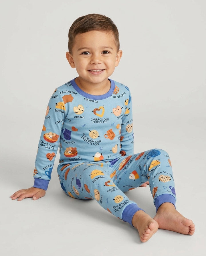 Pan Dulce Bamboo Two Piece Long Sleeve Pajama Set