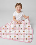 Plaid Pals Family Matching Bamboo Blanket