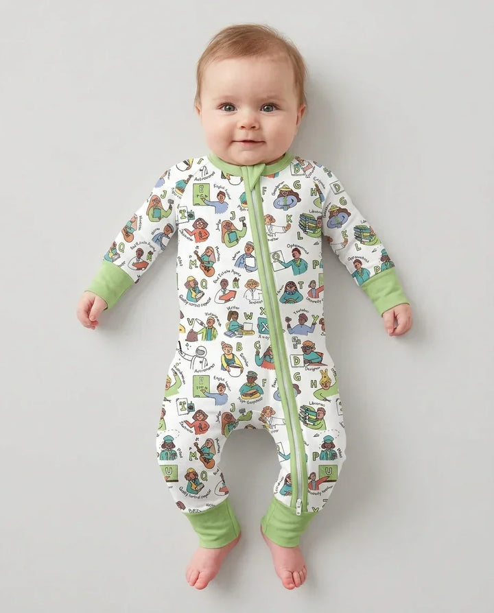 Jobs Alphabet Bamboo Convertible Zippy