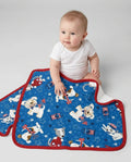 Red, White & Woof Family Matching Bamboo Blanket