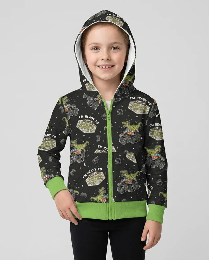 I'm Ready to Crush Bamboo Zip Hoodie
