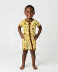 African Culture Bamboo Shorty Zippy