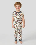 Born to Ride Together Family Matching Bamboo Two Piece Short Sleeve Pajama Set