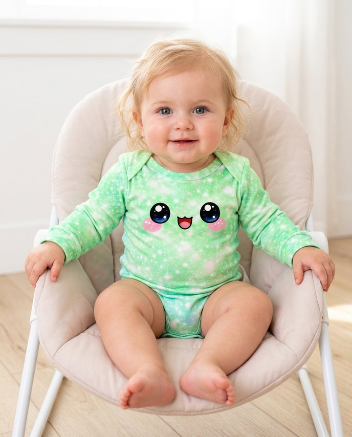 Kawaii Dumplings Emoji Bamboo Bodysuit