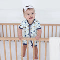 Hanukkah Festival Matching Family Bamboo Shorty Zippy