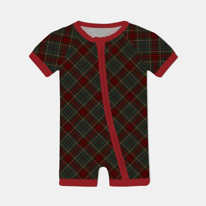 Merry Plaids Bamboo Shorty Zippy