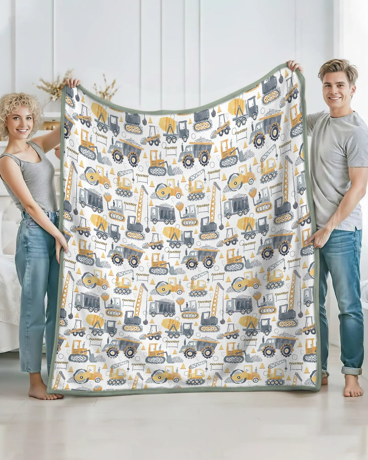 Construction Crew Bamboo Blanket