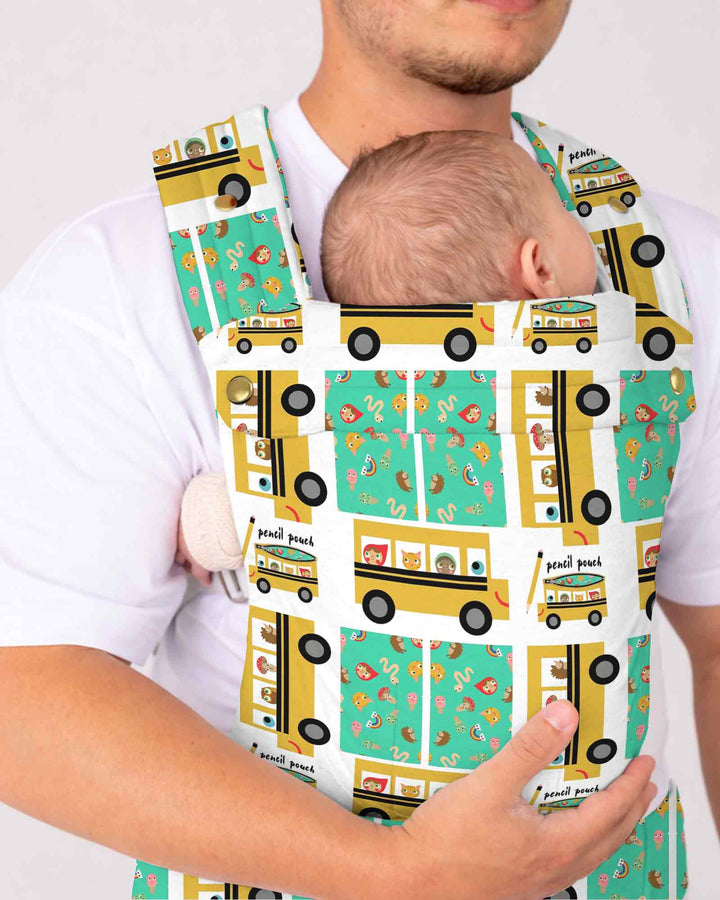 School Bus Adventures Baby Carrier