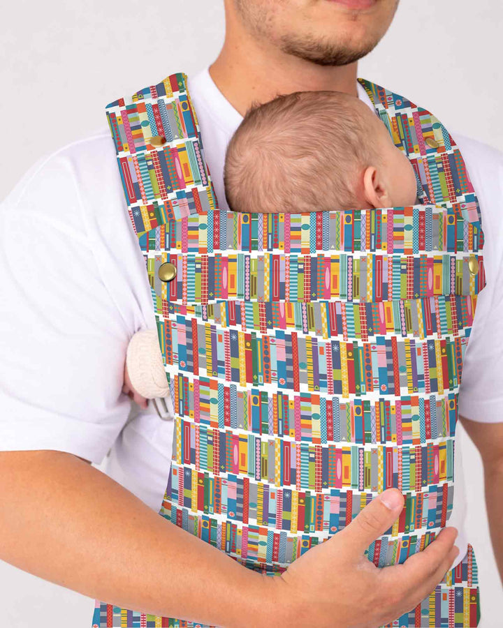 Rainbow Bookshelf Baby Carrier