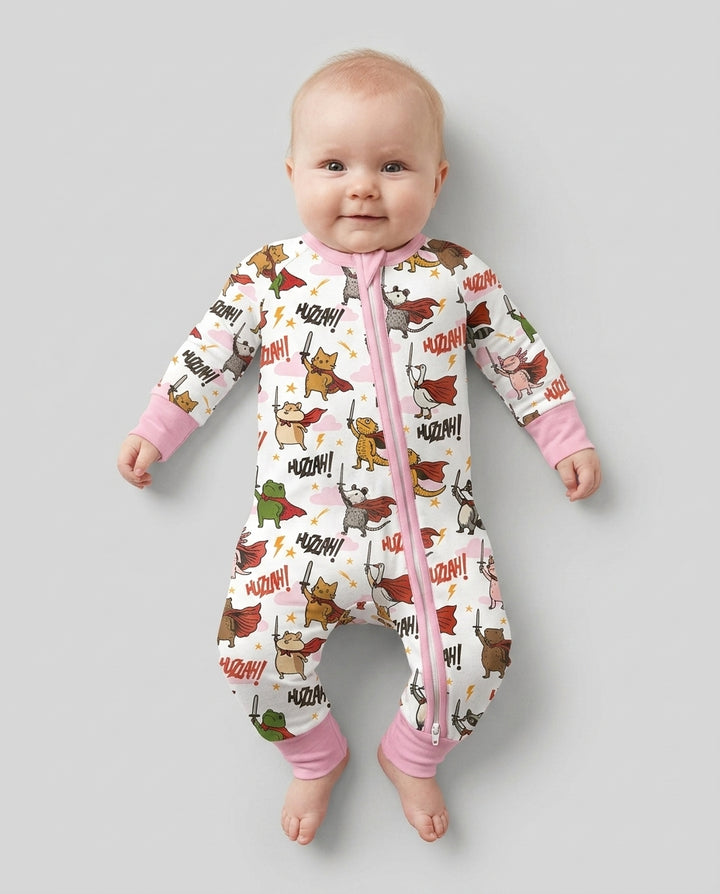 Huzzah! Huzzah! Bamboo Convertible Zippy