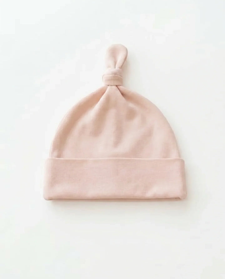 Solid Color Bamboo Knotted Hat