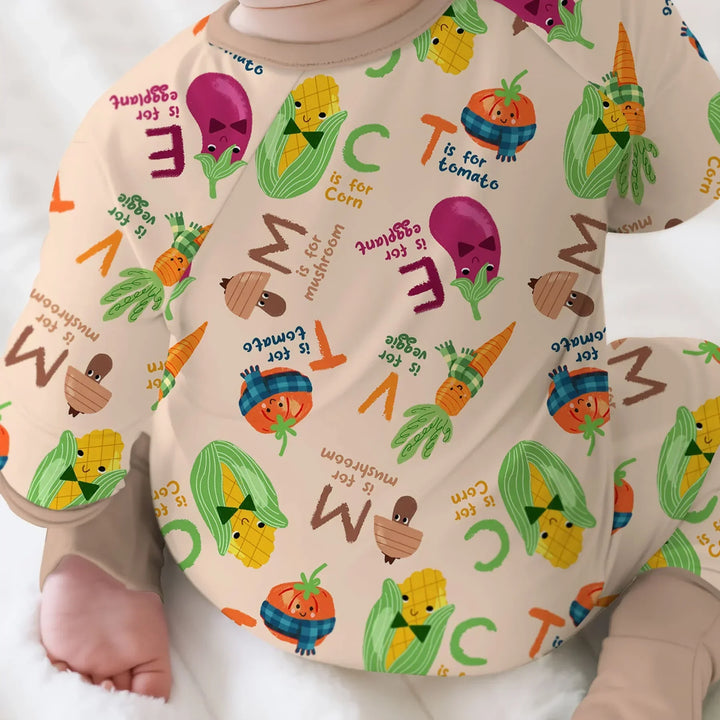 Veggie Letter Bamboo Convertible Zippy
