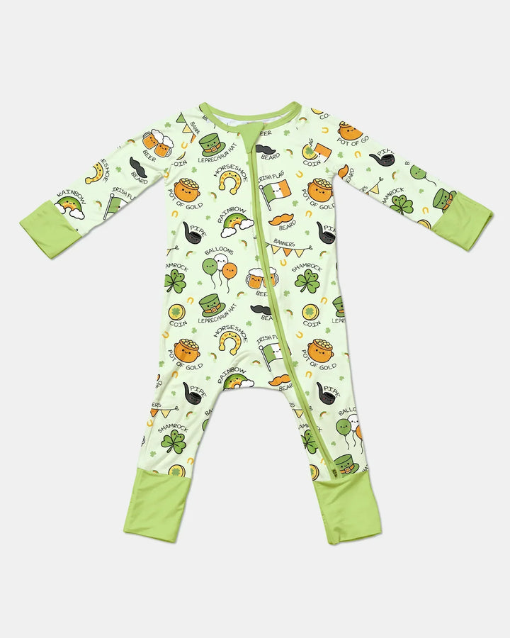 Kawaii St Patrick's Day Bamboo Convertible Zippy