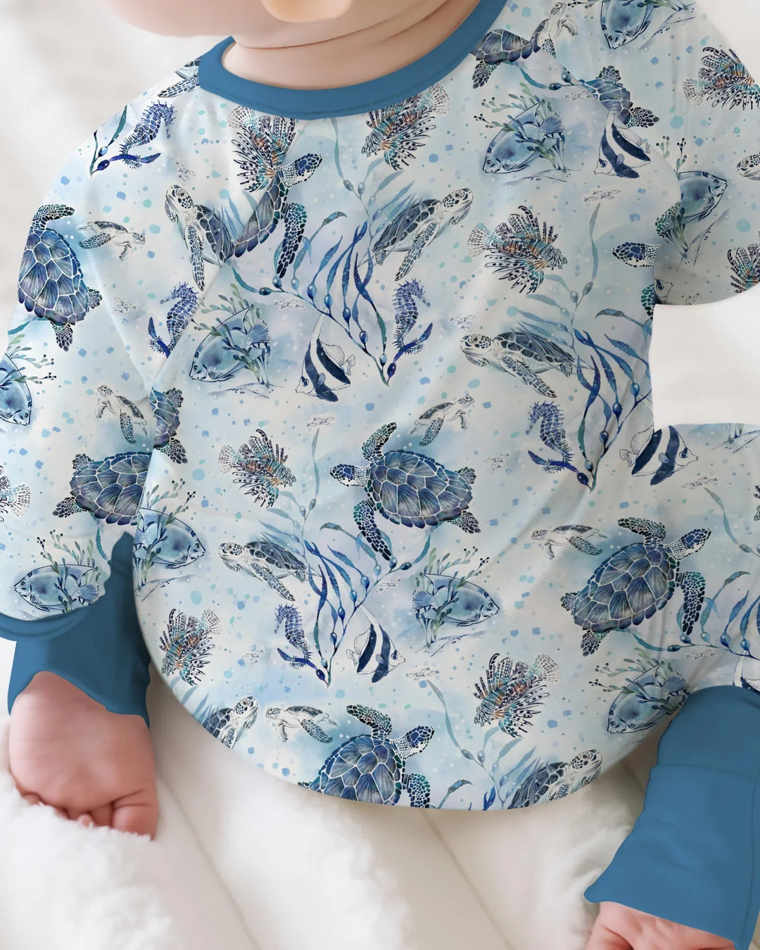Little Turtles Family Matching Bamboo Convertible Zippy