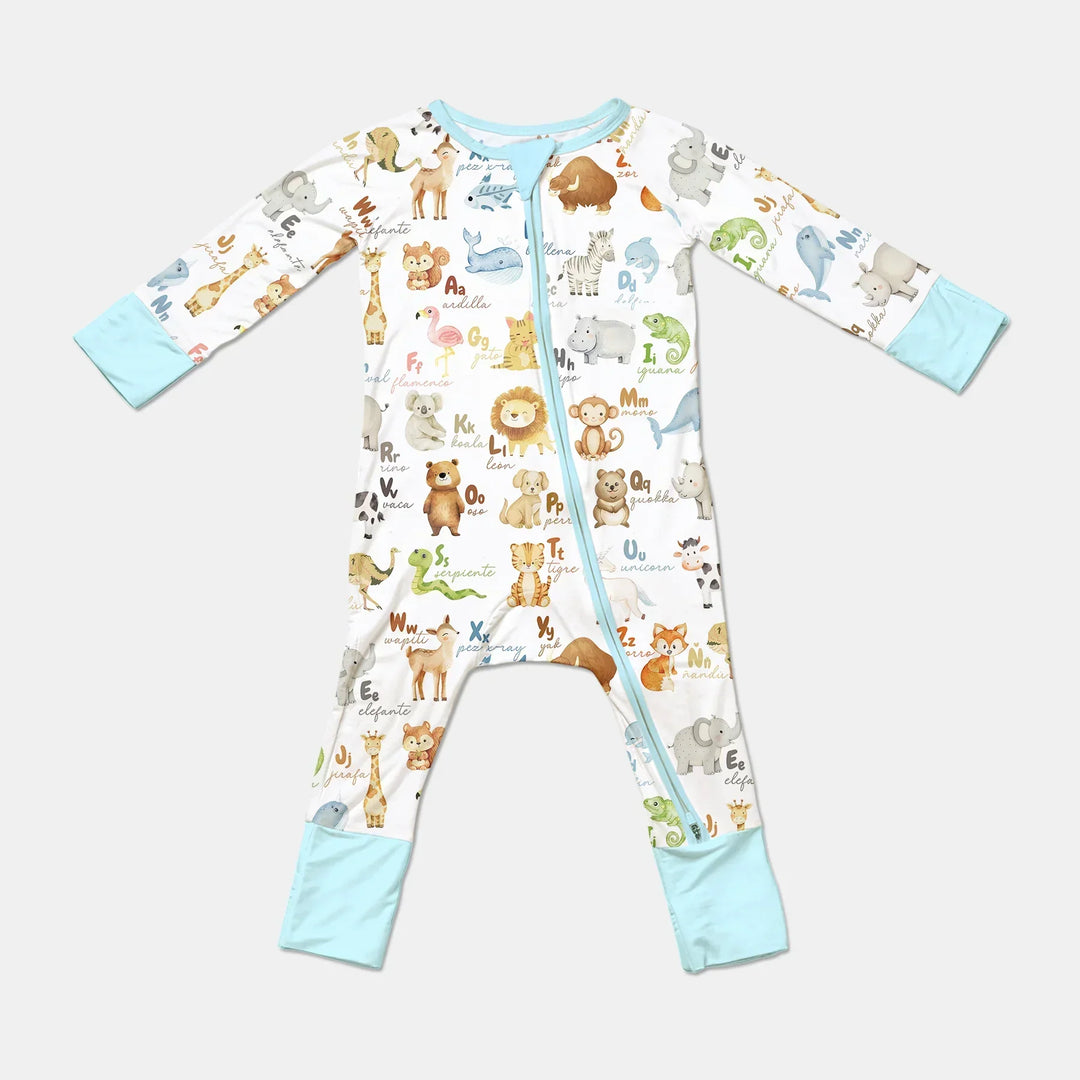 Spanish Alphabet Bamboo Convertible Zippy