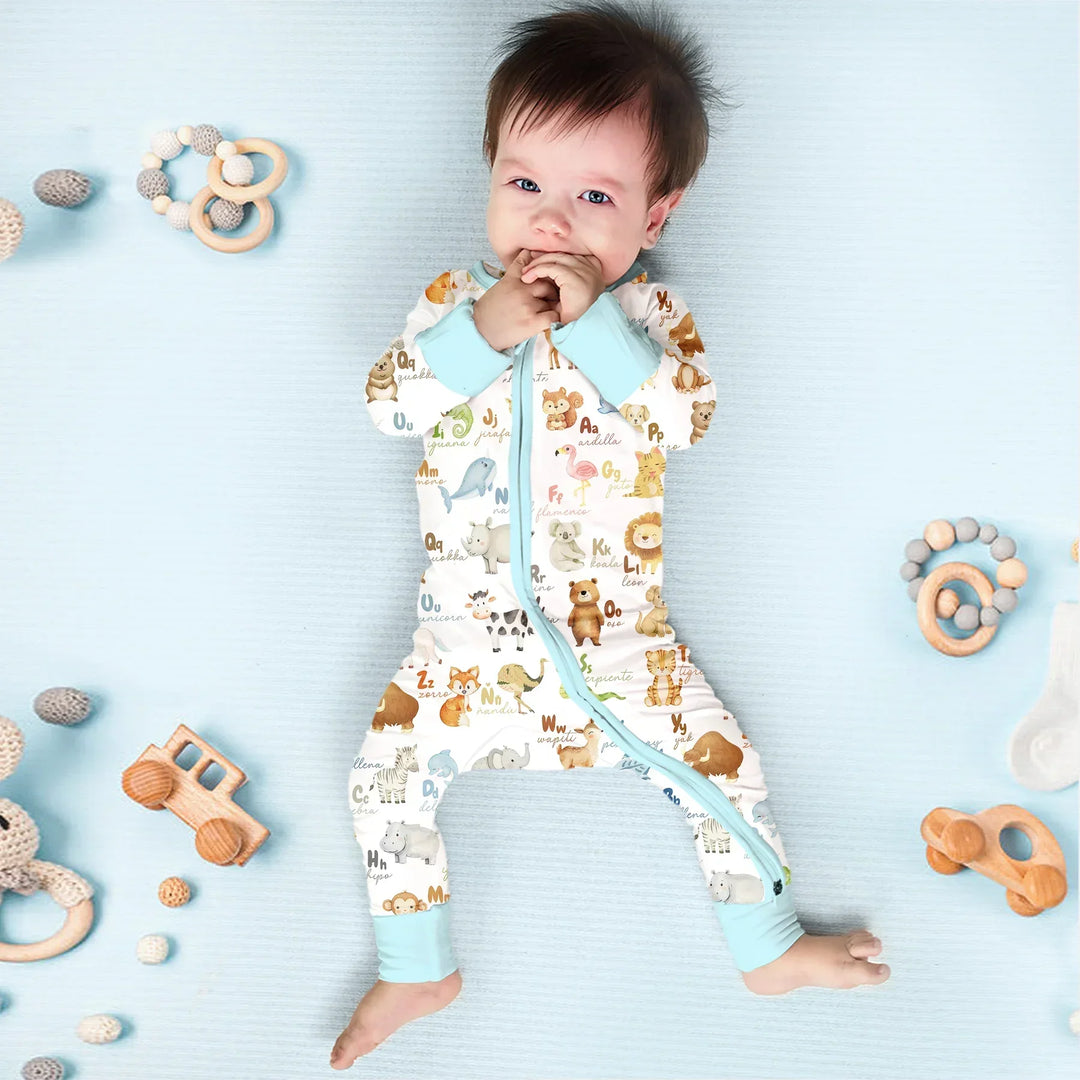 Spanish Alphabet Bamboo Convertible Zippy