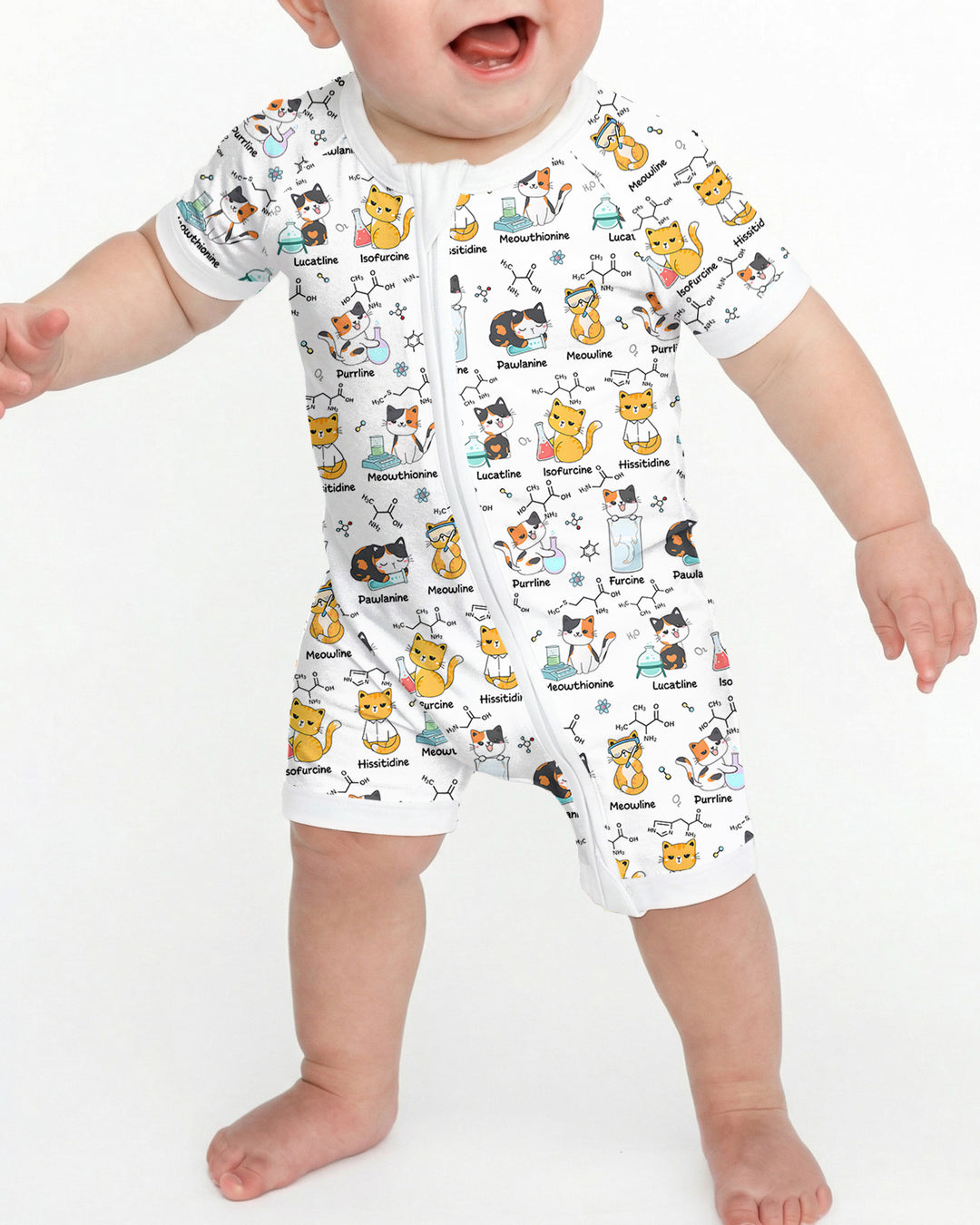 Biochemistry Cat  Bamboo Shorty Zippy