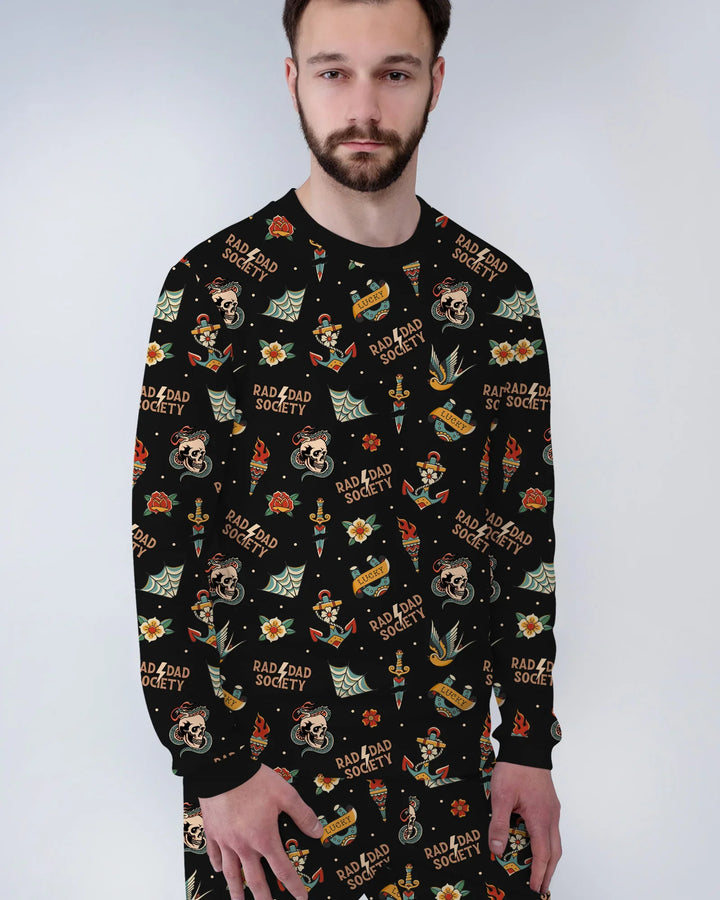 Rad Dad Society Daddy & Me Matching Bamboo Men's Pajama Set